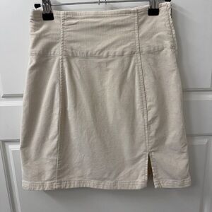 Free People Holding Onto A Dream Cord Mini Skirt